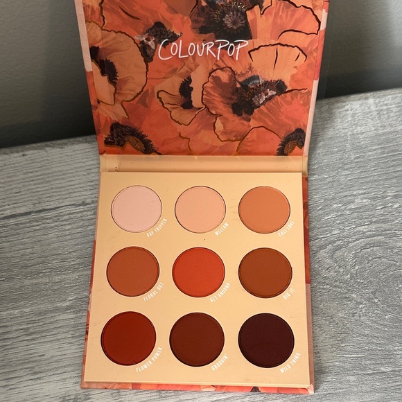 NWOT ColourPop Eyeshadow Palette - Bold Warm Shades - Picture 2 of 4